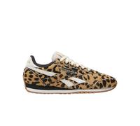 Sneaker REEBOK CLASSIC "CLASSIC AZ", Herren, Gr. 42, cheetah, schwarz, chalk, Leder, Synthetik, Schuhe Sneaker (96685412-42) cheetah, schwarz, chalk