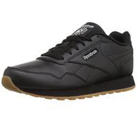 Reebok Damen Classic Harman Run Sneaker, Schwarz/Stahl/Gummi, 41 EU