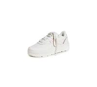 Reebok Damen Club C Double Geo Sneaker, Weiß/Kreide, 38.5 EU