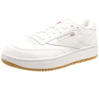 Reebok Damen Club C Double Turnschuh Sneaker, White Reebok Rubber Gum 07 White, 36 EU