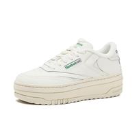 Reebok Damen Club C Extra Sneaker, Kreide/Kreide/Glen Green, 38 EU