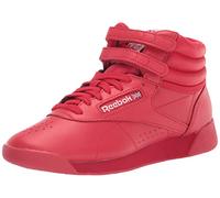 Reebok Damen Freestyle Hi High Top Sneaker, Vector rot/weiß, 37.5 EU