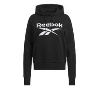 Reebok Damen Id Big Logo Pullover, Black, XXL
