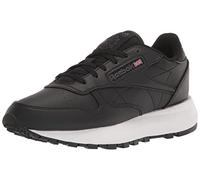 Reebok Damen Klassischer Leder Sp Sneaker, Vegane Kollektion/Schwarz/Pure Grey, 42.5 EU