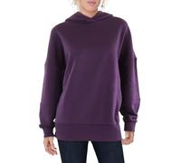 Reebok Damen Lux Oversized Hoodie Sweatshirt, Midnight Plum, L
