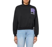 Reebok Damen Ov Crew Sweatshirt, Schwarz, L