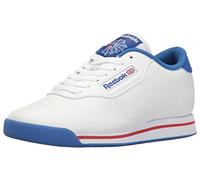 Reebok Damen Princess Signature Freizeitschuhe, Weiß/Tetra-Blau/Ausgezeichnetes Rot, 41 EU