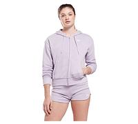 Reebok Damen-Sweatshirt aus French Terry mit durchgehendem Reißverschluss