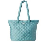 Reebok Puffer-Tragetasche für Damen, leicht, gesteppt, Tragetasche für Damen, lässige Damen-Schultertaschen, Quilted Trek Green, Einheitsgröße