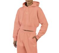 Reebok Damen Wardrobe Essentials Cropped Hoodie T-Shirt