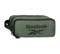 Reebok Darwin Federmäppchen mit 3 Fächern, Grün, 22 x 10 x 9 cm, Polyester, von Joumma Bags, grün, Talla única, Dreifachmäppchen