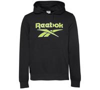 Reebok ELLIOT HD LOGO Herrenhoodie, schwarz, größe L
