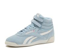 Reebok Freestyle Hi High Top Basketball-Sneaker für Damen, Eisblau/Kreide/Kreide, 9