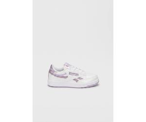 Reebok Girl's Club C Revenge White/purple/digitalgleam Größe: 27.5 | Schuhe Outlet | kids | Weiß