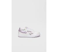 Reebok Girl's Club C Revenge White/purple/digitalgleam Größe: 27.5 | Schuhe Outlet | Unisex | Weiß