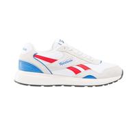 Reebok Unisex GL1100 Sneaker, BARELYGRY/VECTRED/KINETICBLUE, 40.5 EU