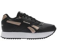 Sneaker REEBOK CLASSIC "REEBOK GLIDE RIPPLE DOUBLE", Gr. 42,5, schwarz-weiß (schwarz, weiß, rose gold), Synthetik, Textil, Schuhe (32820811-42,5) schwarz, weiß, rose gold