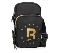 Reebok Gold Kleine Umhängetasche schwarz 11 x 17,5 x 4 cm Polyester by Joumma Bags