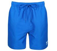 Reebok Herren-Badehose in Blau, Polyester, schnell trocknend, für Erwachsene, Badebekleidung mit Kordelzug und elastischem Bund