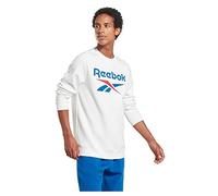 Reebok Herren Big Stacked Logo Crew Sweatshirt