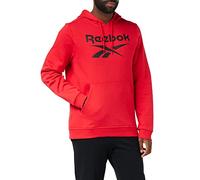 Reebok Herren Big Stacked Logo Sweatshirt, Vector Red/Black, XXL EU