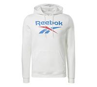 Reebok Ri Flc Big Logo Hoodie in Gr. L in Weiß