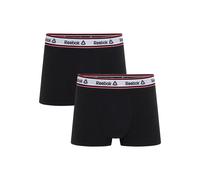 Reebok Herren Boxershort, 2 Stück (Schwarz, 5/M)