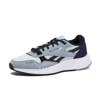 Reebok Herren Classic Leather 2400 Sneaker, Moon/Black/Vector Navy, 47 EU