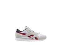 Sneaker REEBOK CLASSIC "CL NYLON" Gr. 44, grau (grau, rot) Schuhe Stoffschuhe (65245902-44)