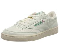 Reebok Herren Club C 1985 TV Sneaker, Chalk/Paperwhite/Glen Green, 44 EU