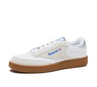 Reebok Herren Club C 85 Tennis Shoes, Casual Fashion Sneakers for Men Sneaker, Footwear White/Barely Grey/Gum, 45 EU