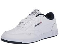 Reebok Herren Club MEMT Freizeit-Sneakers, White/Collegiate Navy/White 1, 44 EU