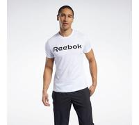 Reebok Herren Gs Linear Read Tee, White, FP9163, Gr. 3XL
