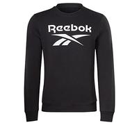 Reebok Herren Identity Fleece Stacked Logo Langarm Graphic Sweatshirt