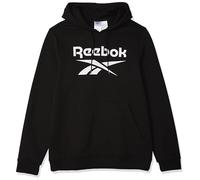 Reebok Big Logo Hoodie in Gr. L in Schwarz