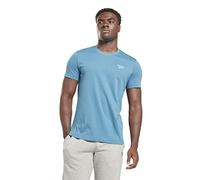 Reebok Herren Identity Left Chest Logo T-Shirt Steely Blue S