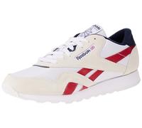 Reebok Herren Klassisches Nylon Sneaker,Ftwwht Flasrd Vecnav,36.5 EU