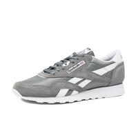 Reebok Klassischer Herren-Sneaker aus Nylon, Reingrau/weiß, 44 EU, LSD10