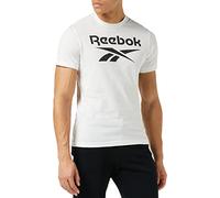 Reebok Herren Ri Big Logo Tee T-Shirts, weiß, XS