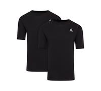 Reebok Herren T-Shirt, 2 Stück (Schwarz, M) schwarz M