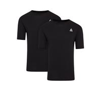 Reebok Herren T-Shirt, 2 Stück (Schwarz, XL)