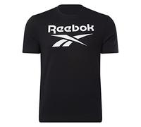 Reebok Herren T-Shirt, Schwarz, XS