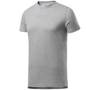 Reebok Herren T-Shirt TE Melange SS Tee FN0891 S Medium Grey Heather