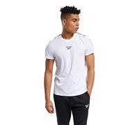 Reebok Herren Te Tape Tee, White, GQ4206, Gr. XS
