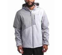 Reebok Herrenjacke, wetterbeständig, mit Fleece gefüttert, Softshell-Jacke, leichter Freizeitmantel für Herren, Größe M-XXL, GRAU, L