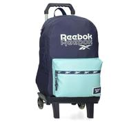 Reebok Andrew Schulrucksack mit Trolley, tragbar, 39,6 cm, Blau, 31 x 44 x 15 cm, Polyester, 20,46 l, von Joumma Bags, blau, Talla única, Schulrucksack mit Trolley