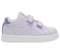 Reebok Jungen Mädchen ROYAL Complete CLN 2.0 Two Strap Sneaker, DIGITALGLEAM/FTWRWHITE/METALICPURPLE, 20 EU