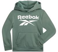 Reebok Jungen-Kapuzenpullover - leistungsstarker Fleece-Pullover für Jungen, Swaetshirts, gemütliche Grafik-Kapuzenpullover für Fitnessstudio, Laufen und den Alltag, Oliv/Blatt für mich (Leaf It to Me