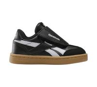 Reebok Jungen Unisex Kinder Smash Edge Hook & Loop Sneaker, Black/FTWRWHITE/RGUM1, 22.5 EU