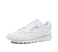 Reebok Damen Classic Leather Sneakers for Black Or Tennis Shoes Womens Size 5 to 11 Sneaker, Footwear White/Footwear White/Pure Grey3, 40 EU